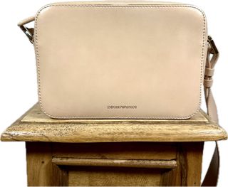 Bolso bandolera Emporio Armani beige