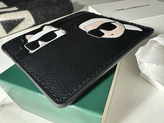 Tarjetero Karl Lagerfeld Negro con Dibujos