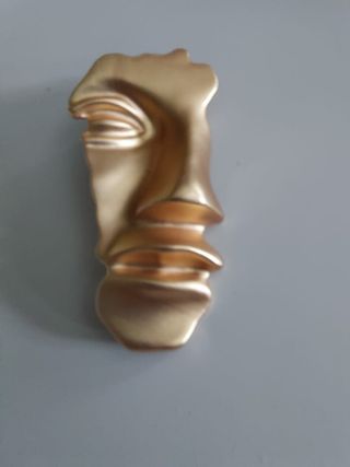 Broche de Cara Abstracta bisutería joyas regalo  