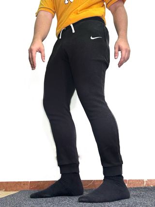 Pantalón Chándal Nike Negro Bordado