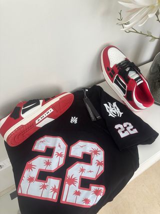 Camiseta Amiri y Zapatillas Amiri
