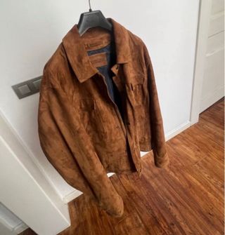 Chaqueta Ante Marrón DEVRETIR1902 Talla XL