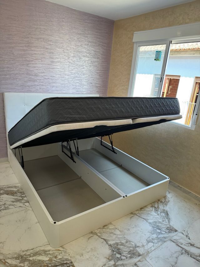 CANAPÉ 180x200 DOBLE CAJÓN – NUEVO