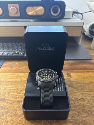 Reloj de hombre Luca Maranello Negro
