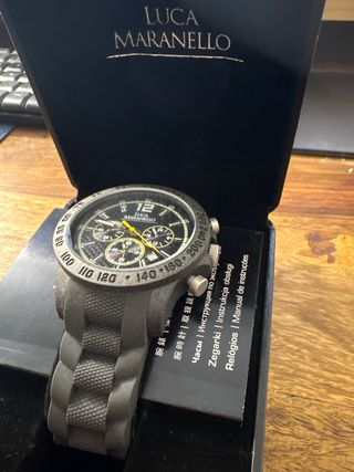 Reloj de hombre Luca Maranello Negro