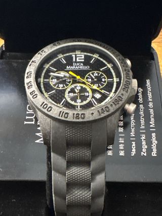Reloj de hombre Luca Maranello Negro