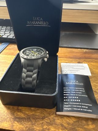 Reloj de hombre Luca Maranello Negro