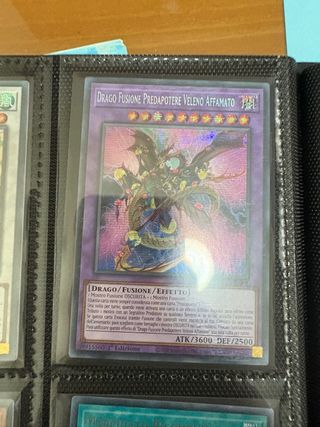 Drago Fusione Predapotere Veleno Affamato Yu Gi Oh
