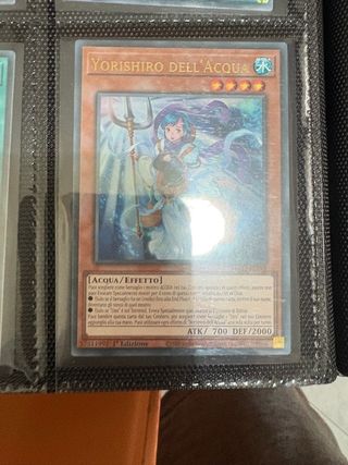 Yorishiro dell'Acqua Carta Yu Gi Oh