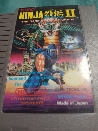 Ninja Gaiden 1 y 2 NES - Nintendo 