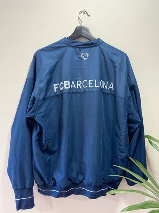 Chaqueta FC Barcelona Nike Azul Vintage