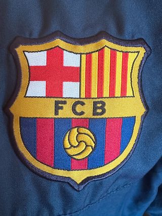 Chaqueta FC Barcelona Nike Azul Vintage