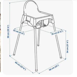 Trona IKEA Blanca