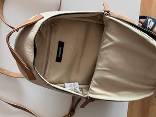Mochila Mujer Beige y Marrón