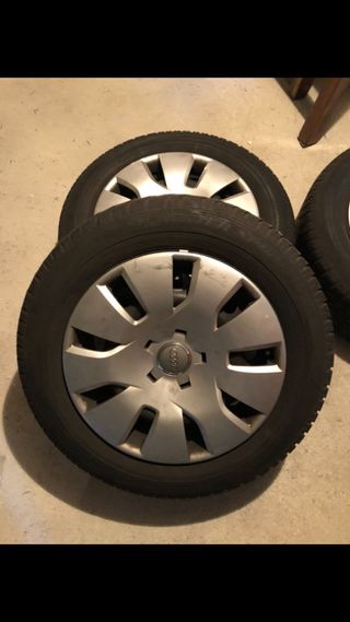 Set gomme invernali Dunlop+ cerchi 16” Audi A4 B8