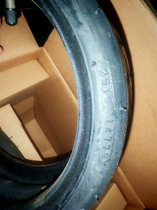 Rueda CST 8*1/2x2L para patinete, patín eléctrico 