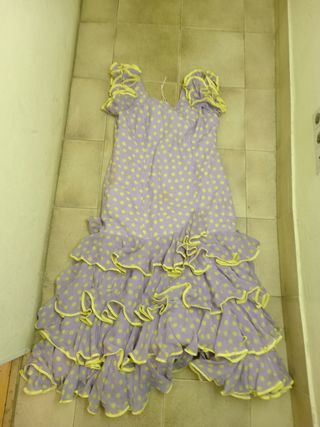 Traje de sevillana + accesorios