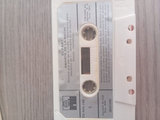 Cassette El Fary - Amante de la Noche