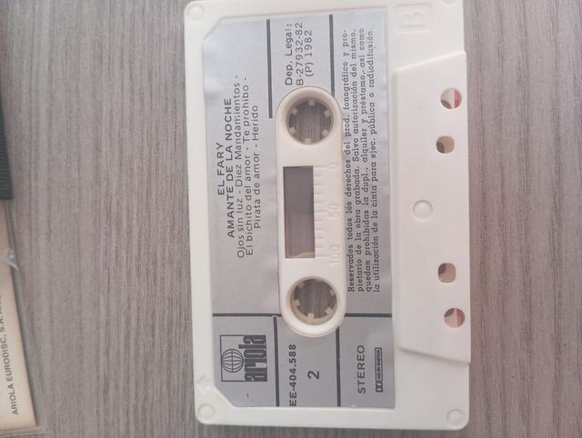 Cassette El Fary - Amante de la Noche