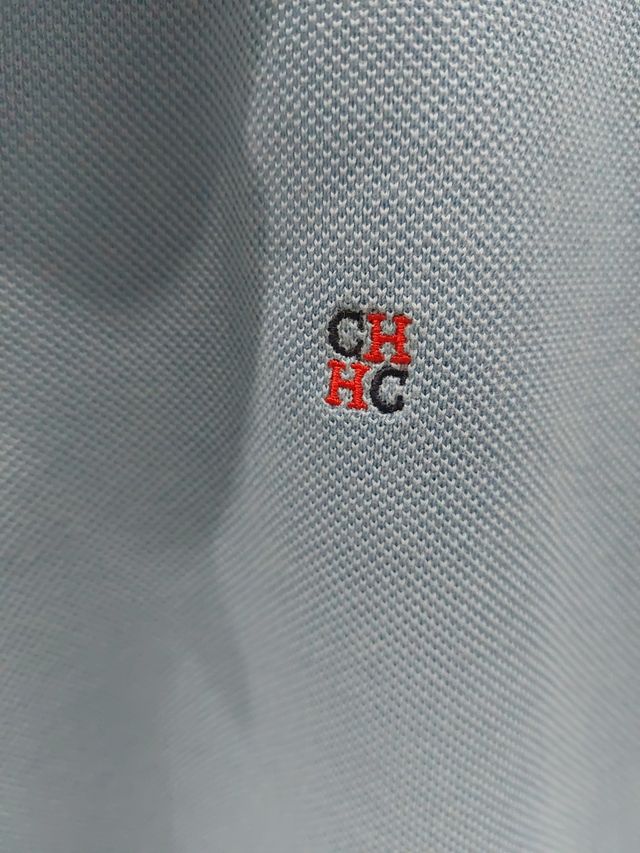 Polo Carolina Herrera Azul Talla M Calidad PREMIUM