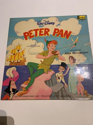Vinilo Peter Pan Disney Disneyland