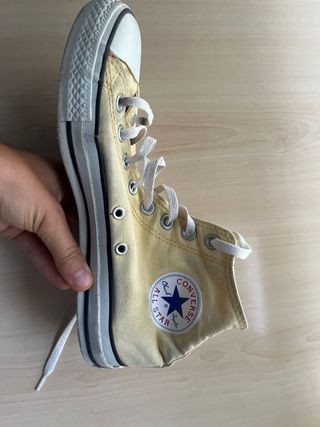 Converse All Star Amarillas Talla 40