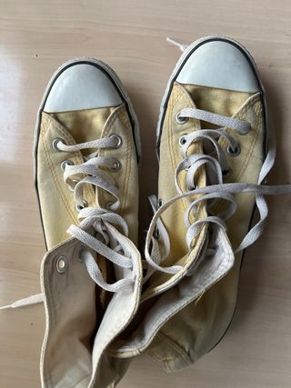 Converse All Star Amarillas Talla 40