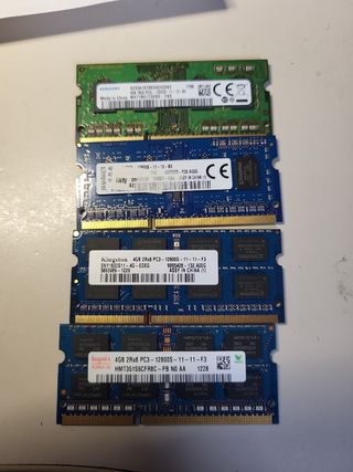 4 Ram memorie notebook 16 gb  12800s perfete