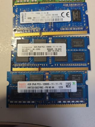 4 Ram memorie notebook 16 gb  12800s perfete