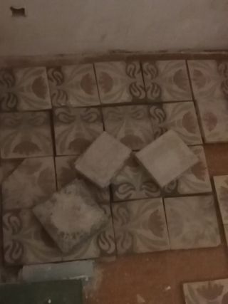 Baldosas hidráulicas antiguas (más de 150 años)