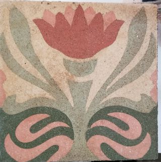 Baldosas hidráulicas antiguas (más de 150 años)