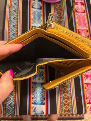 Portafoglio Giallo Senape