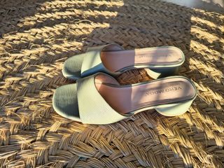 Sandalias Vero Moda Verde Oliva Talla 39