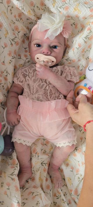 Bebé Reborn Silicona Platino