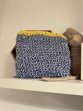 Funda para portátil tejida
