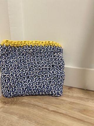 Funda para portátil tejida