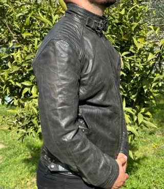 Chaqueta Cuero Belstaff Framingham Talla L