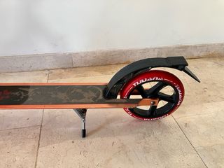 Patinete infantil aluminio naranja