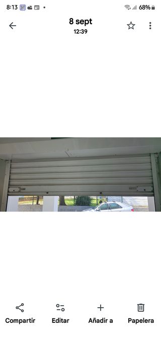 Persiana Hierro Blanca no hago envios.200x210