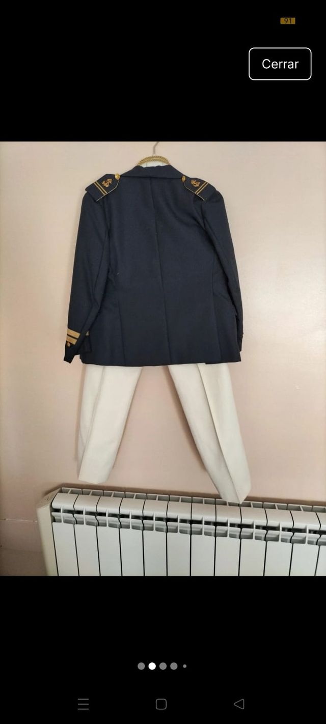 Traje de Comunión Marino con Cruz