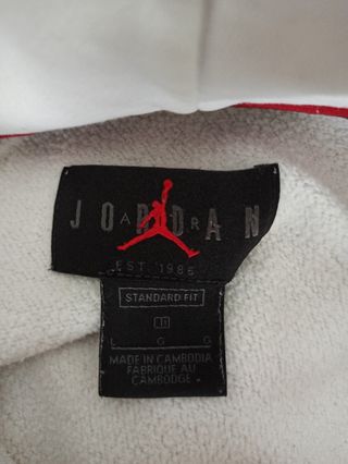 Sudadera Jordan Blanca y Amarilla