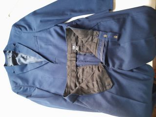 Traje H&M Azul Talla 46 Chico