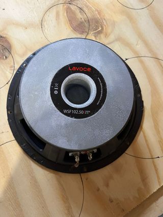 coppia di Woofer La Voce WSF102.50 25cm 500W 8 Ohm