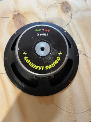 Woofer Loudest Sound da 25 LS PW10.4 Made in Italy