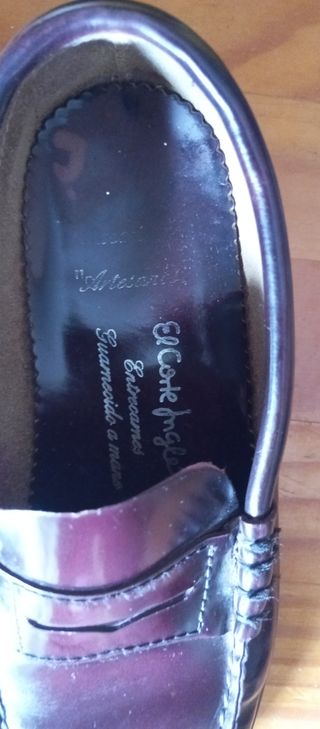 Zapatos Castellano Burdeos