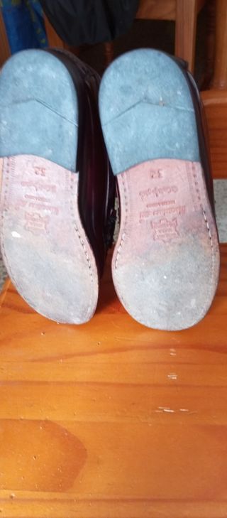 Zapatos Castellano Burdeos