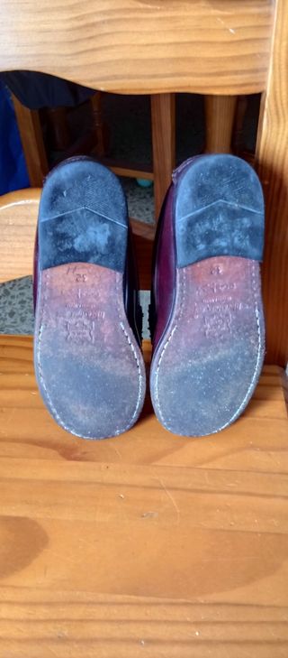 Zapatos Castellano Burdeos