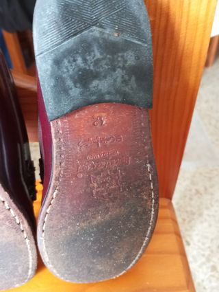 Zapatos Castellano Burdeos