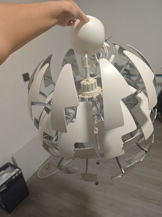 Lámpara Ikea Blanca Transformable