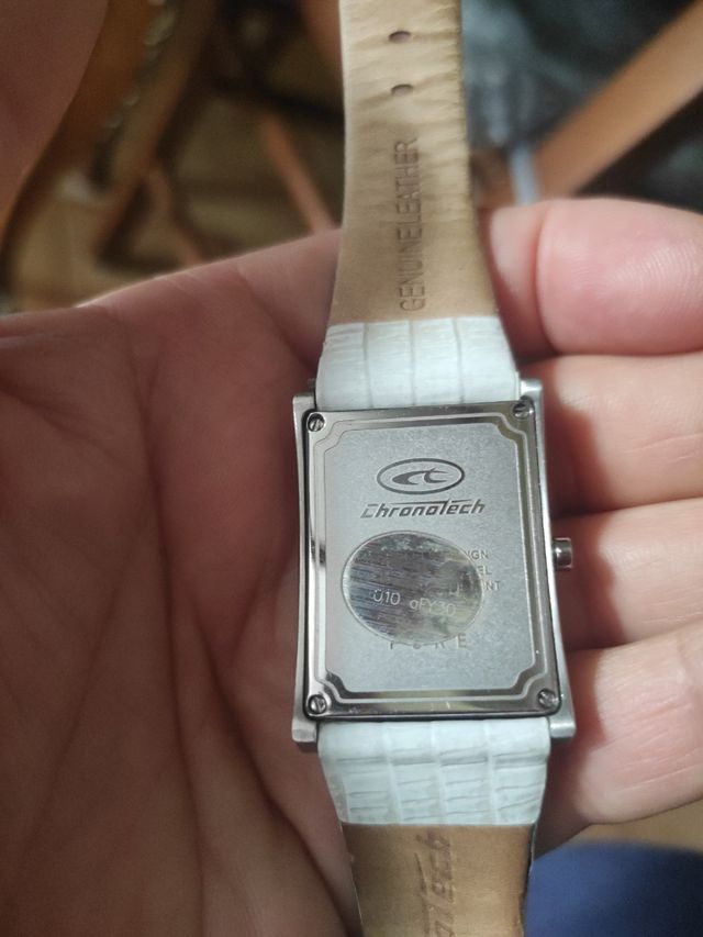 Orologio donna bianco e argento